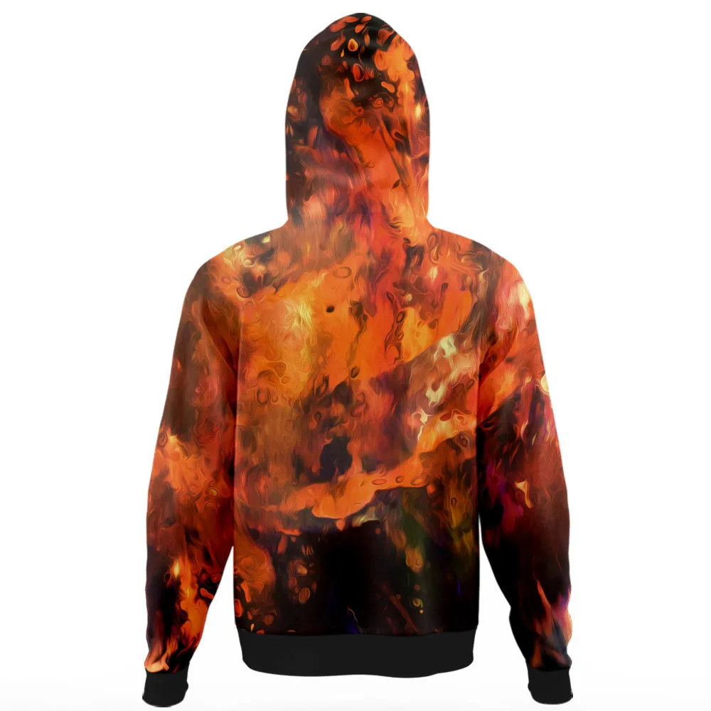 Abstract All Over Printed Hoodie