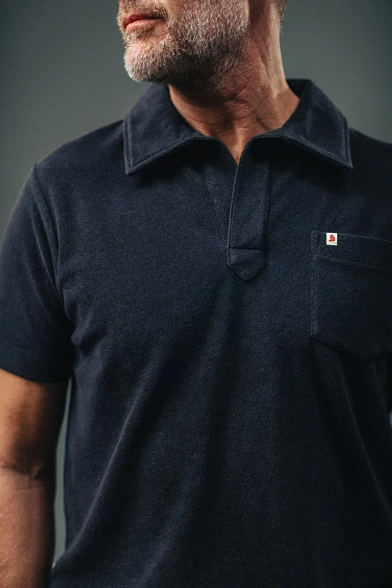 &SONS Solar Polo Navy