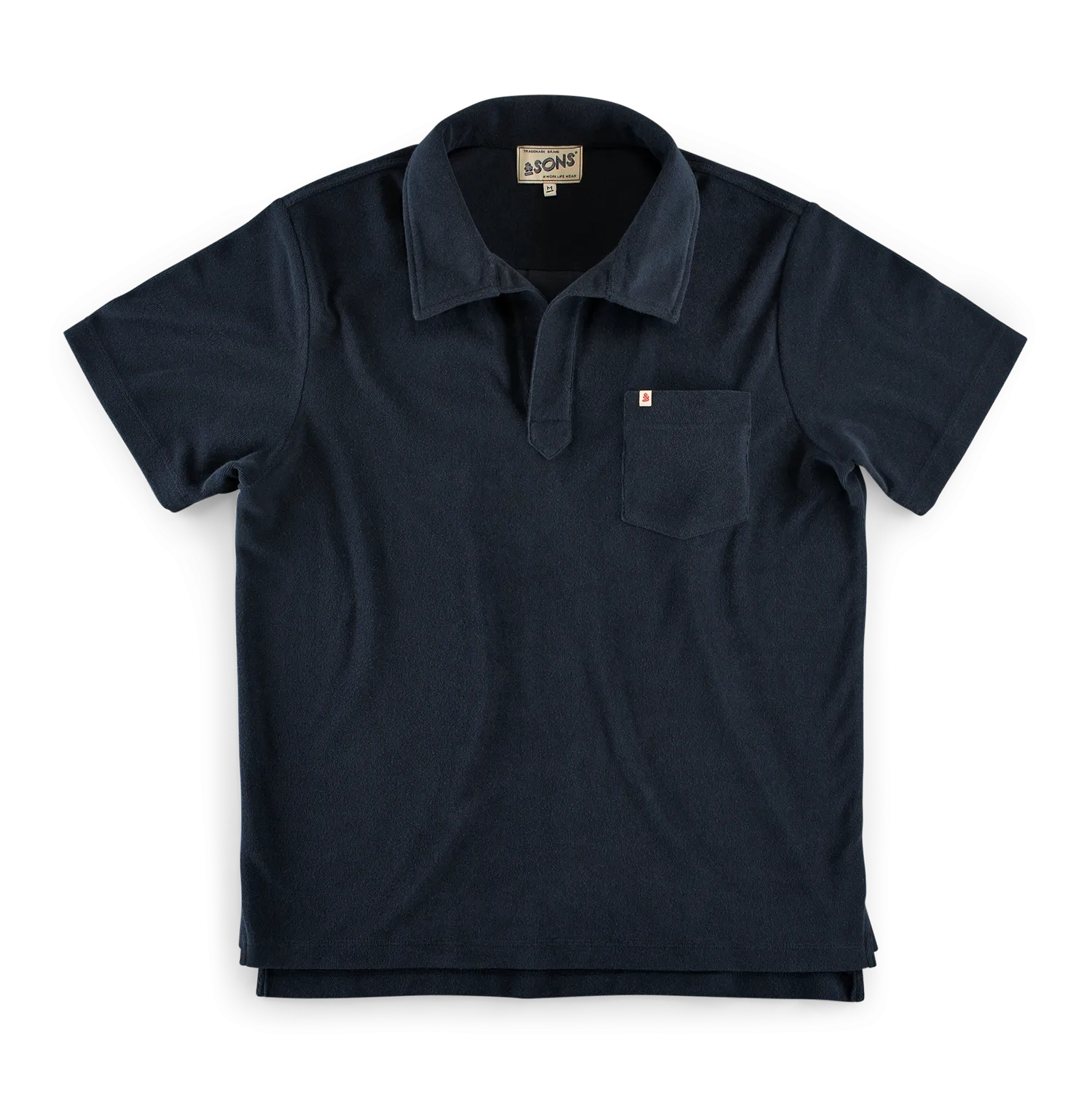 &SONS Solar Polo Navy