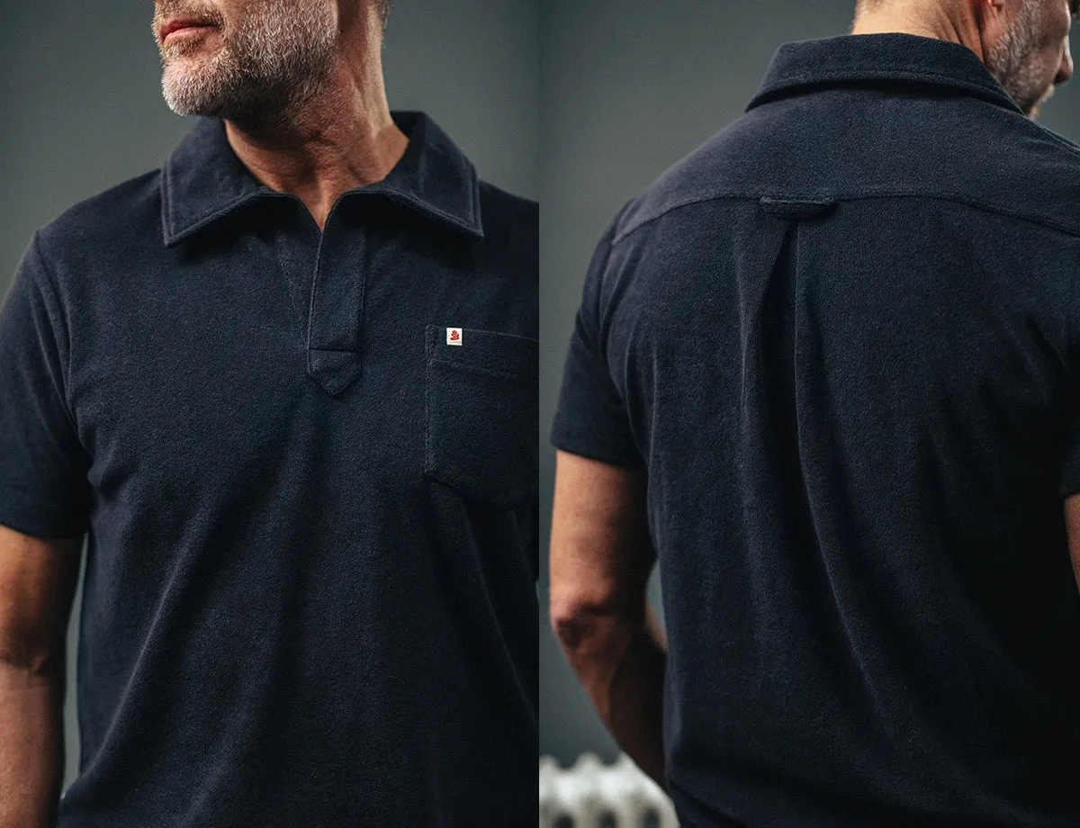 &SONS Solar Polo Navy