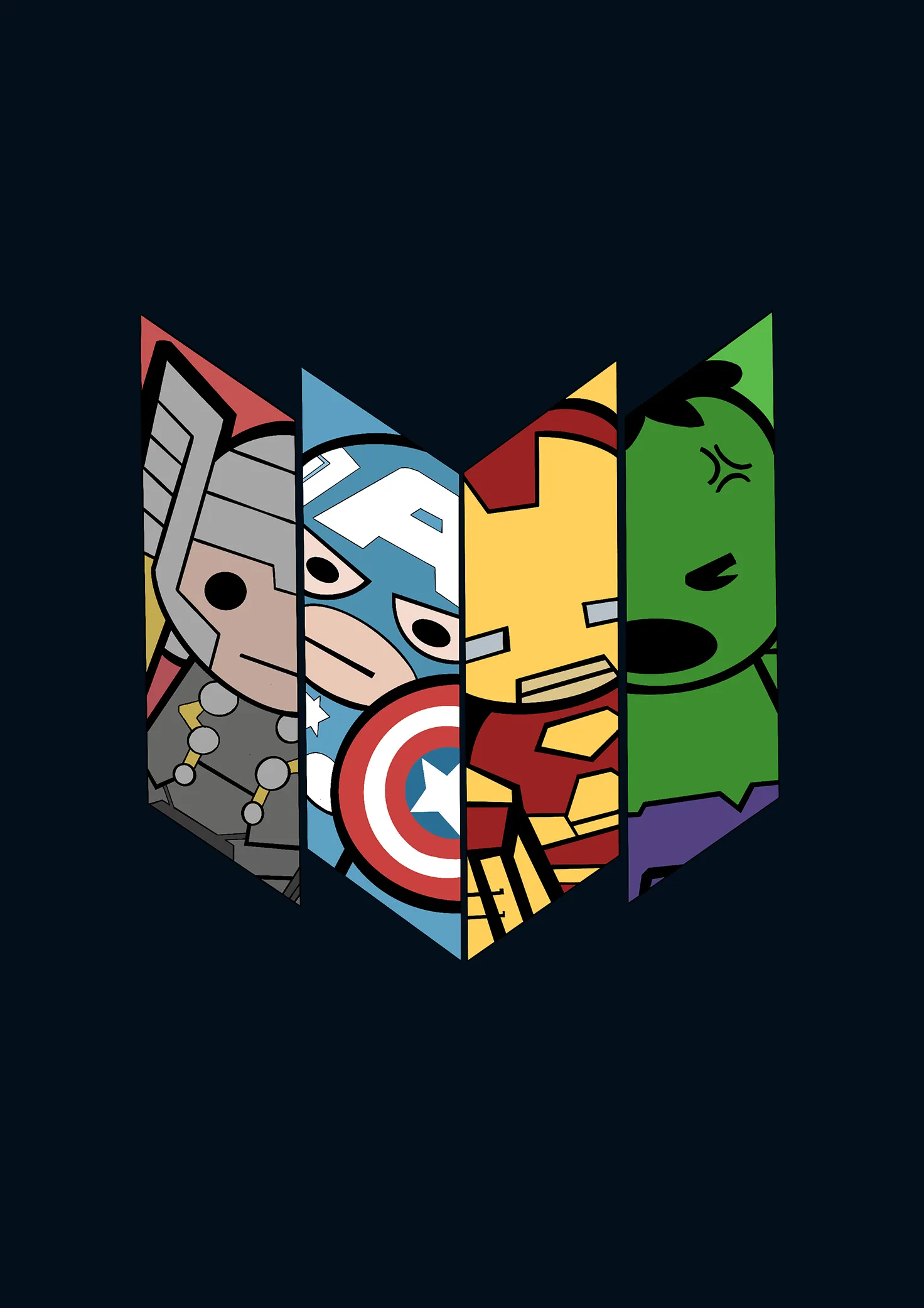 Avengers Squad : Winter Hoodies