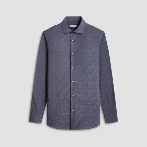 Axel Tonal Floral Jacquard Shirt