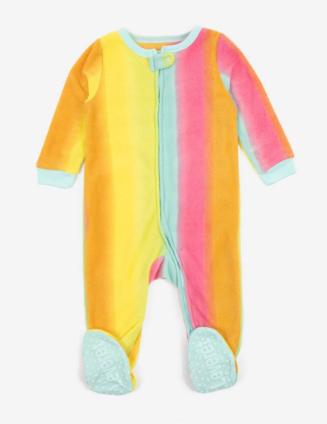 Baby Footed Fleece Tie Dye Pajamas