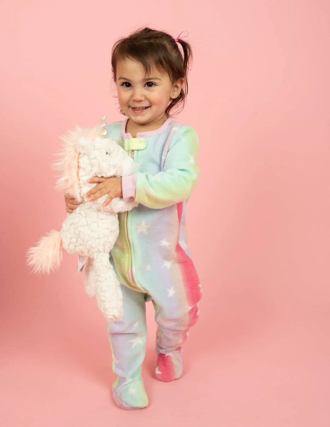 Baby Footed Fleece Tie Dye Pajamas