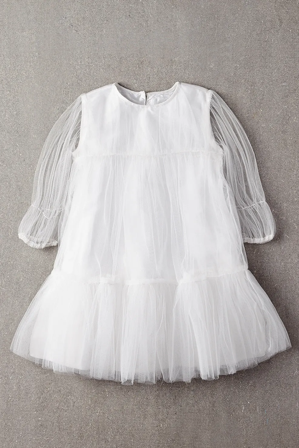 Baby Girls Dress Nellystella Alice - Classic White