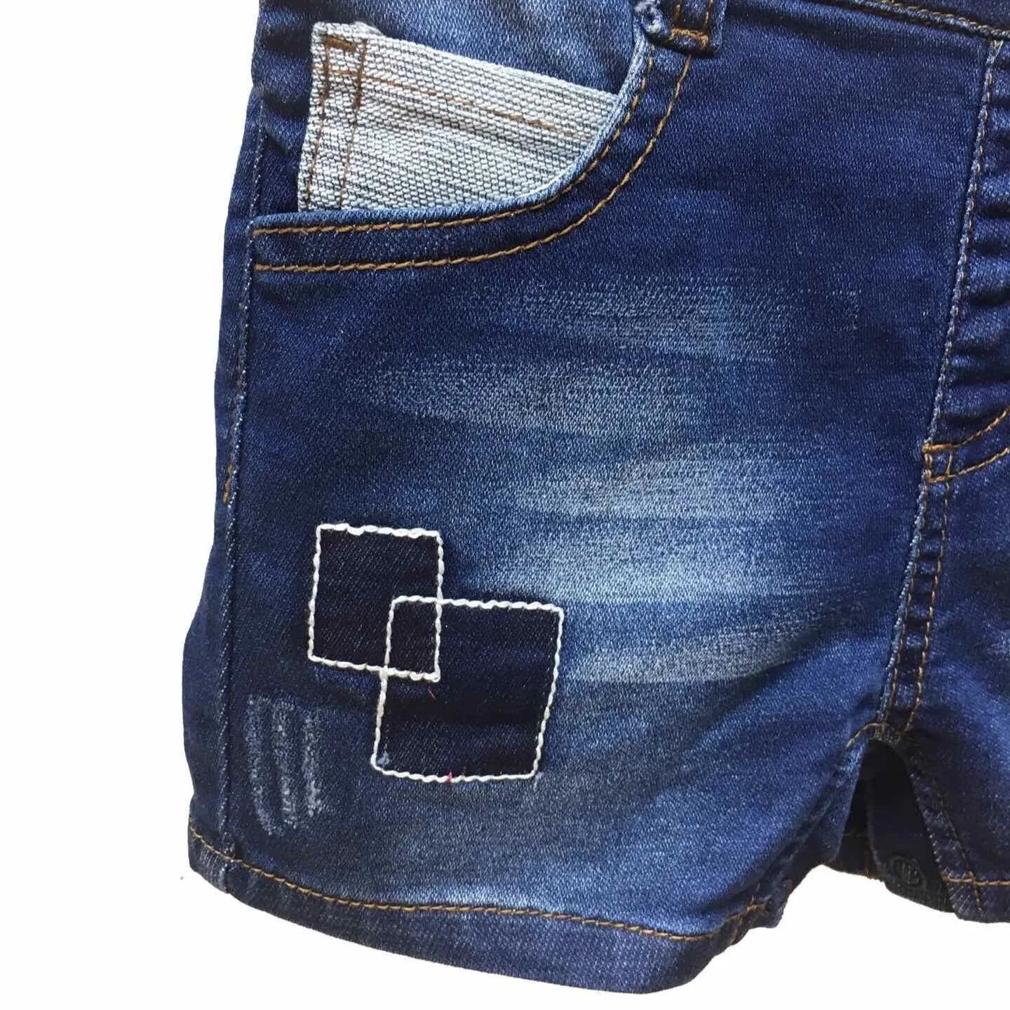 Baby Little Unisex Adjustable Summer Shorts Jean Novel Shortalls