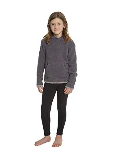 Barefoot Dreams CozyChic Youth Pullover Casual Hoodie, Soft Polyester