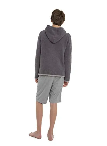 Barefoot Dreams CozyChic Youth Pullover Casual Hoodie, Soft Polyester