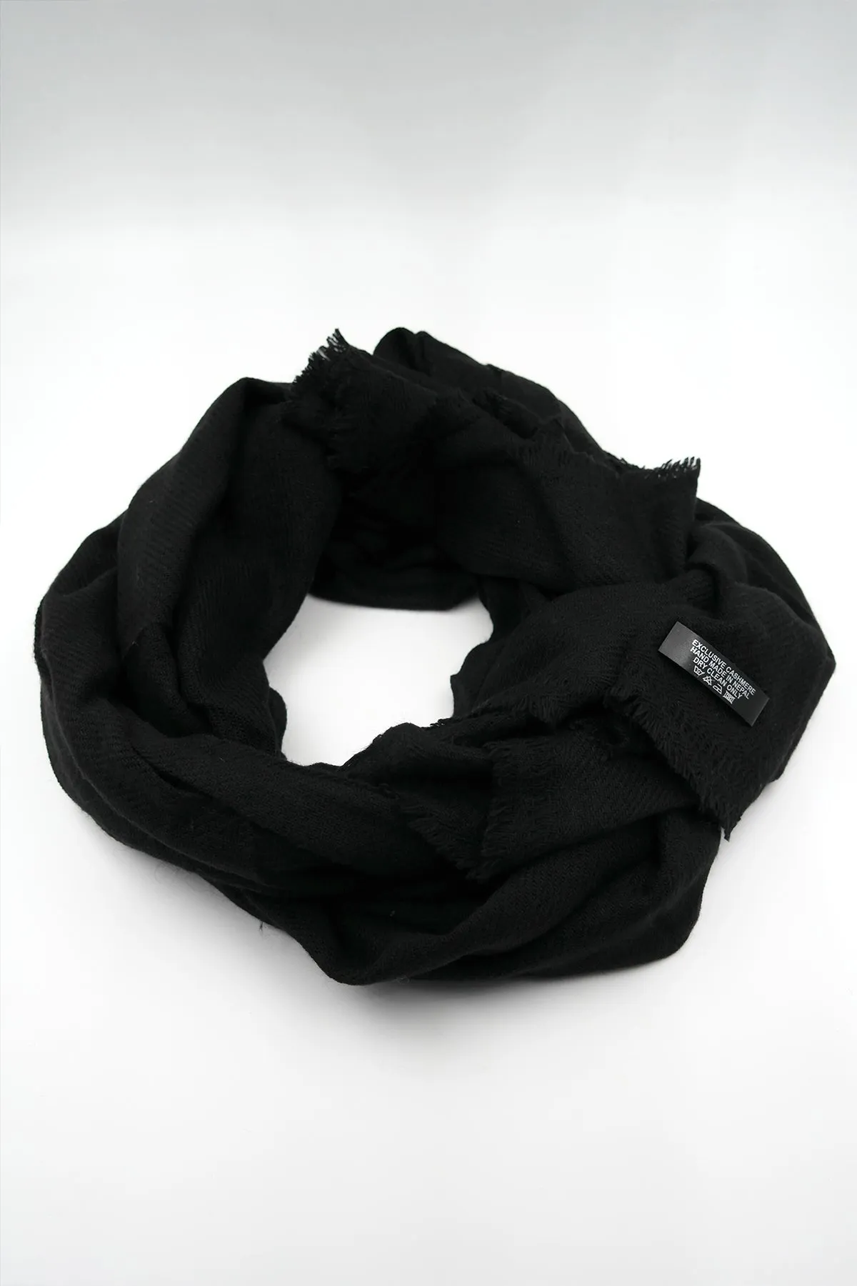 Black Pure Pashmina Shawls for Women