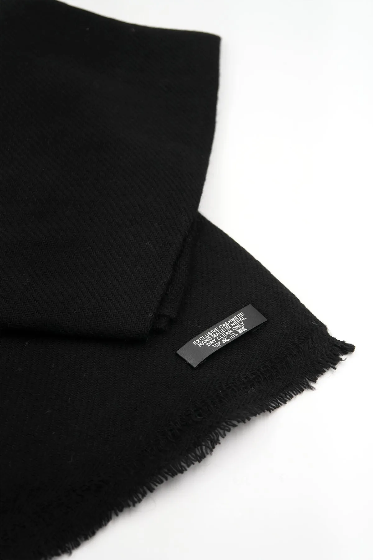 Black Pure Pashmina Shawls for Women