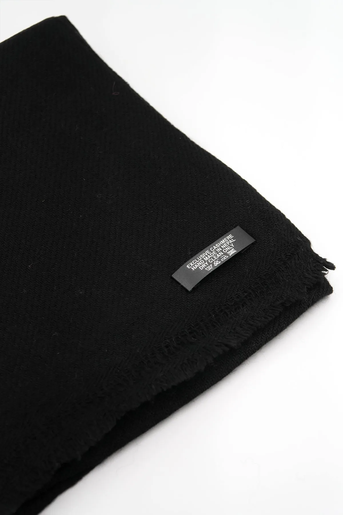 Black Pure Pashmina Shawls for Women