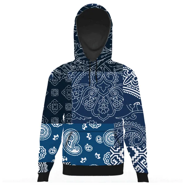 Blue Bandana UNISEX HOODIE