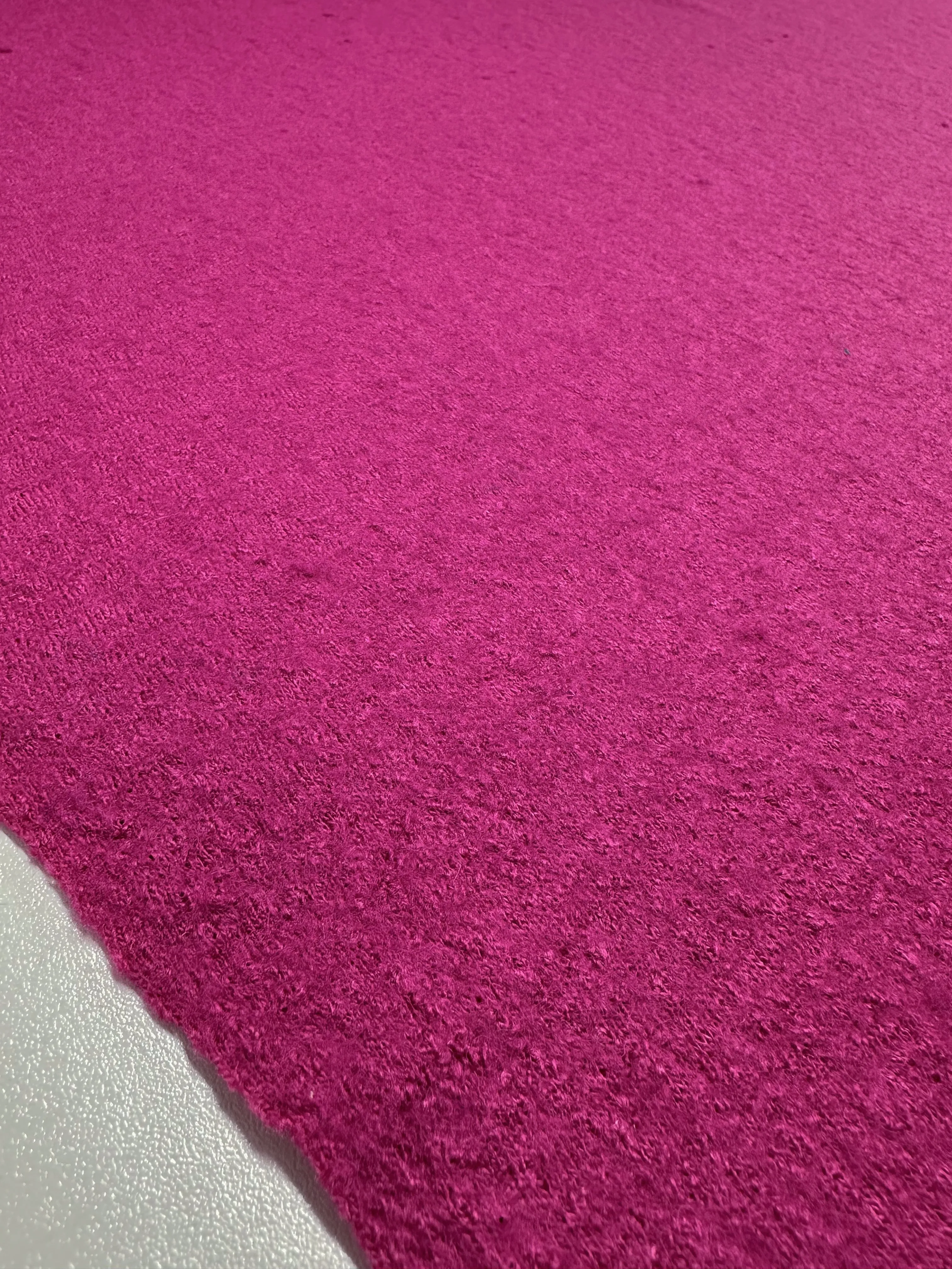 Boiled Wool - Fuchsia Red - 140cm