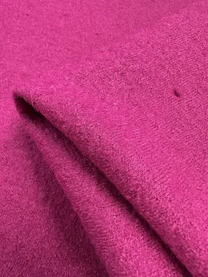 Boiled Wool - Fuchsia Red - 140cm