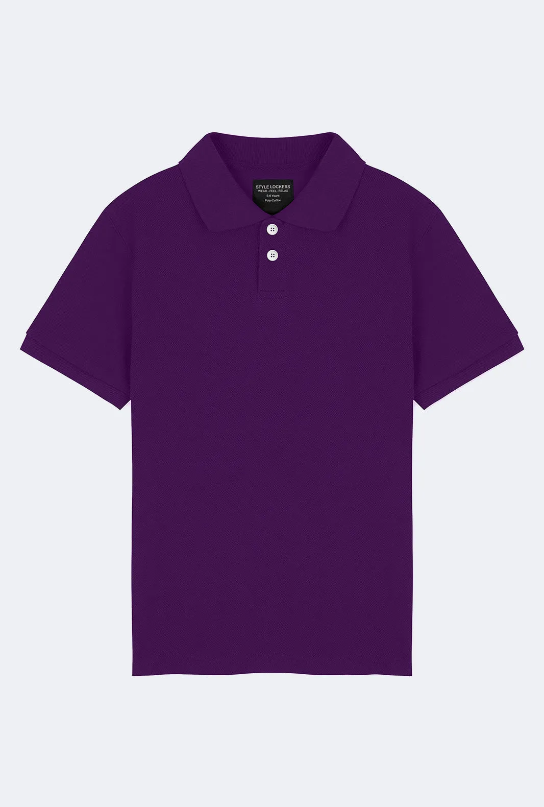 Boys Girls Short Sleeve Polo Shirt