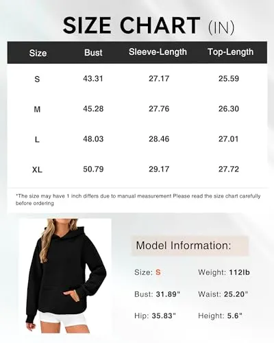 BTFBM Womens Oversized Hoodies 2024 Fashion Sweatshirts Long Sleeve Sweaters Pullover Tops Fall Clothes with Pocket(Solid Black,Small)