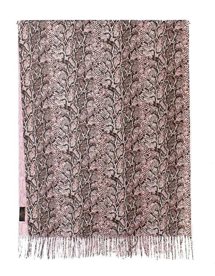 Cashmere Shawl- Snakeskin Print