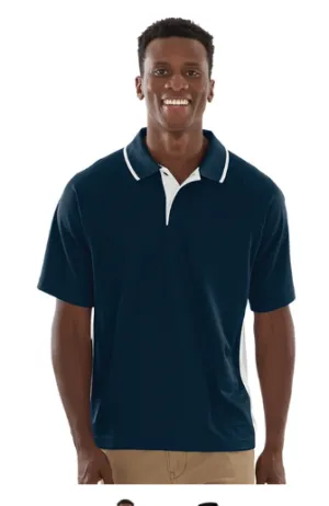 CHARLES RIVER MEN'S CLASSIC SOLID WICKING POLO