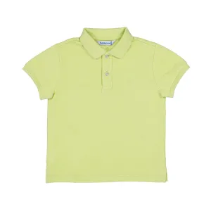 Classic cotton polo - Mayoral - LIME