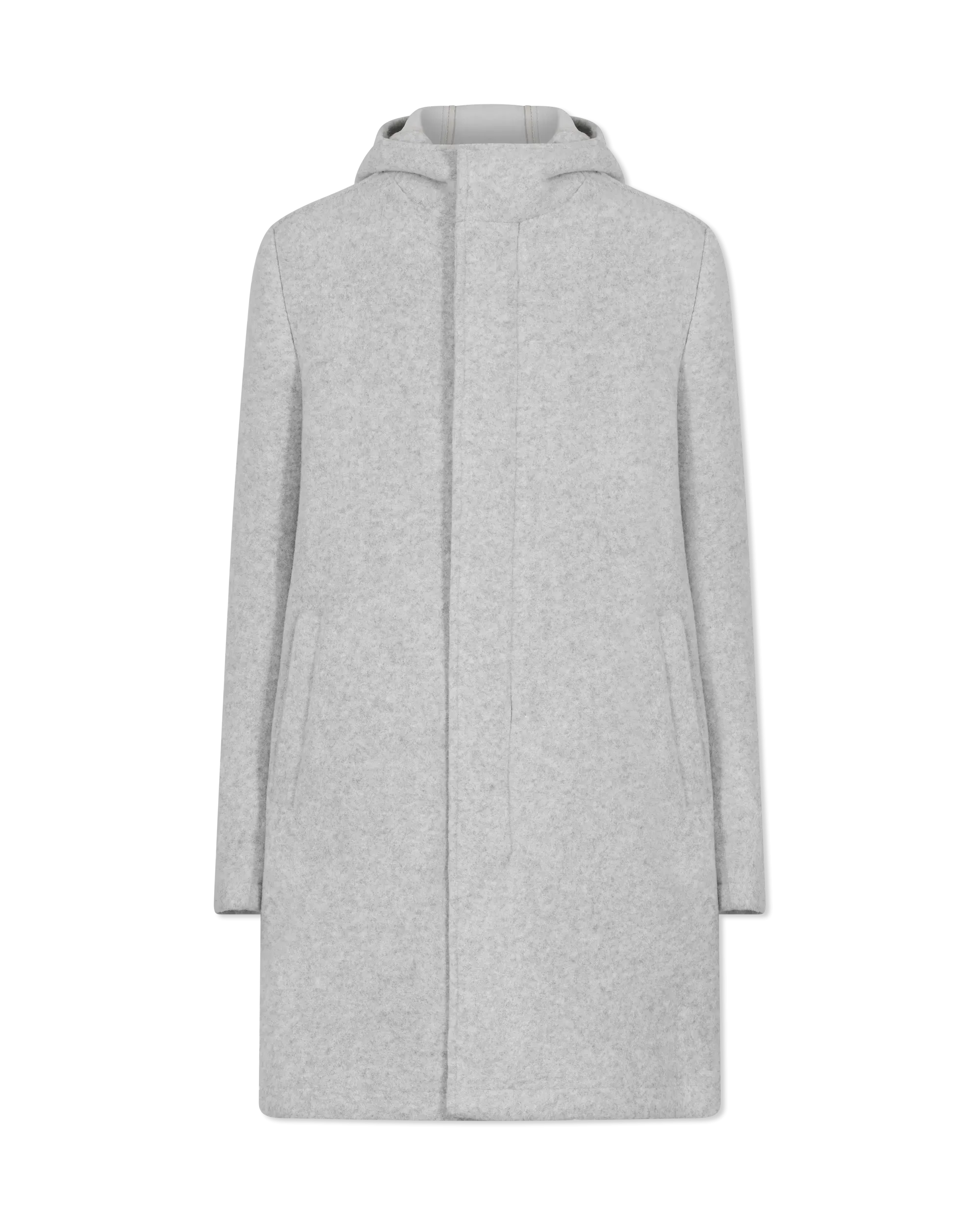 Cohesion Hooded Wool Baize Coat