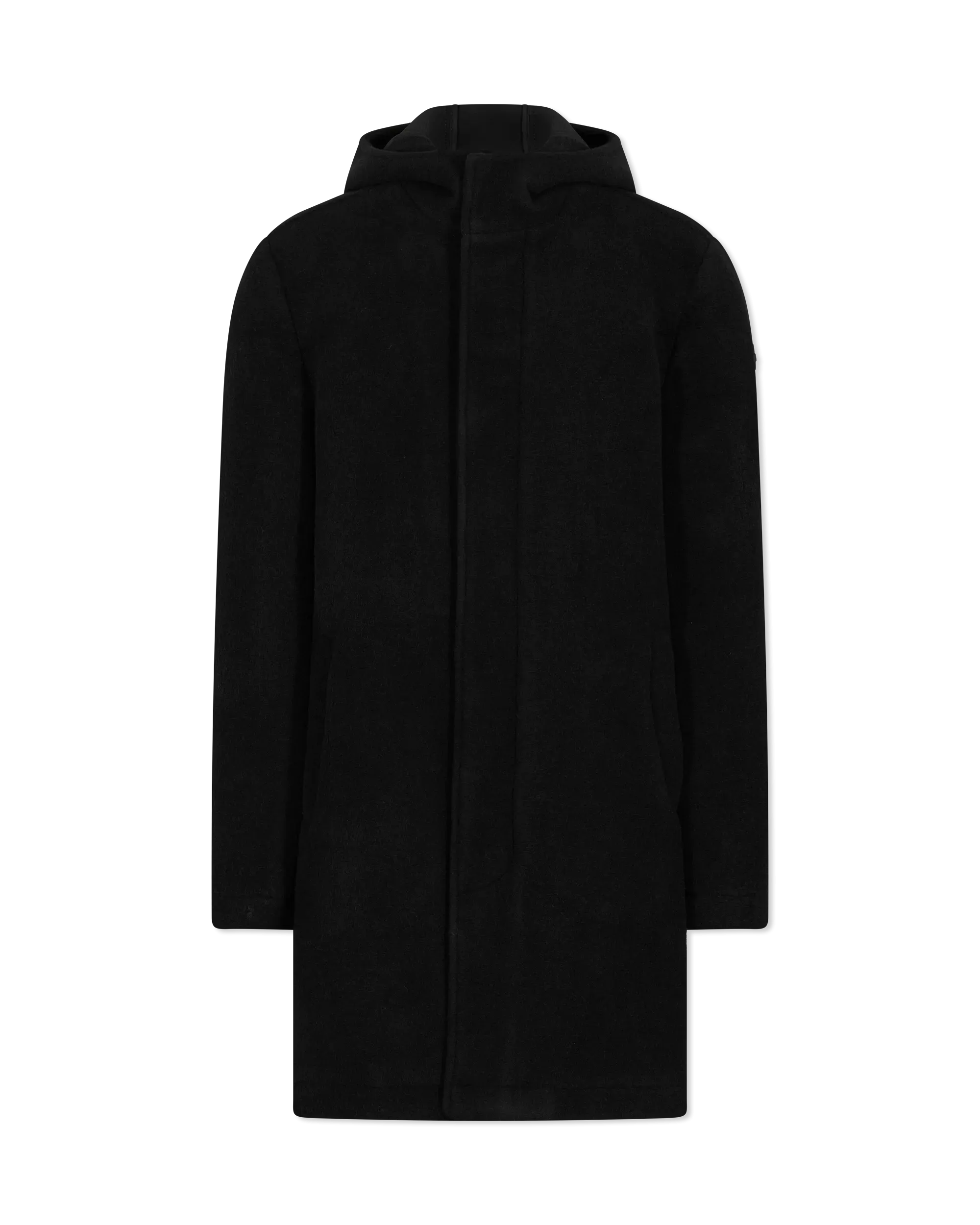 Cohesion Hooded Wool Baize Coat