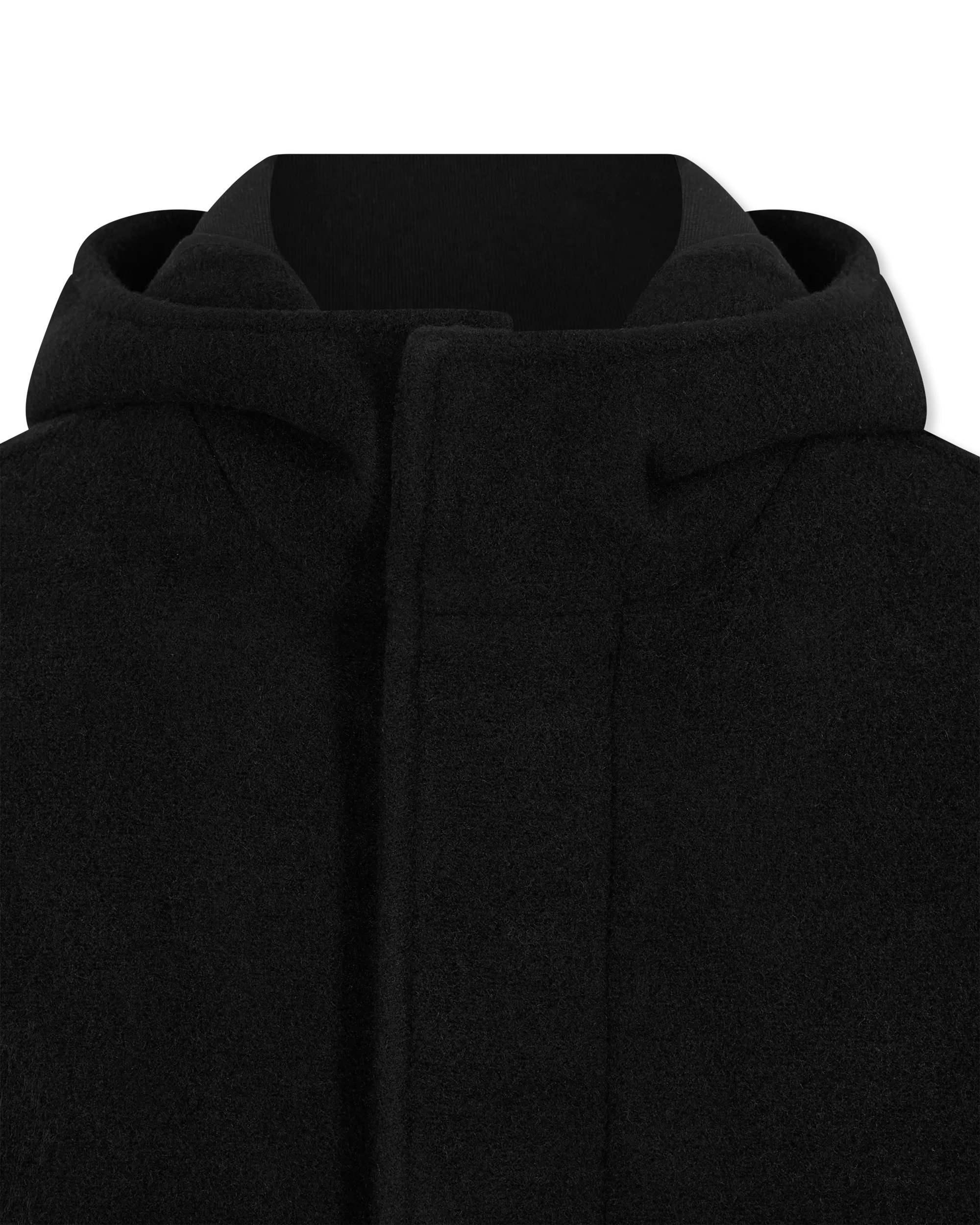 Cohesion Hooded Wool Baize Coat