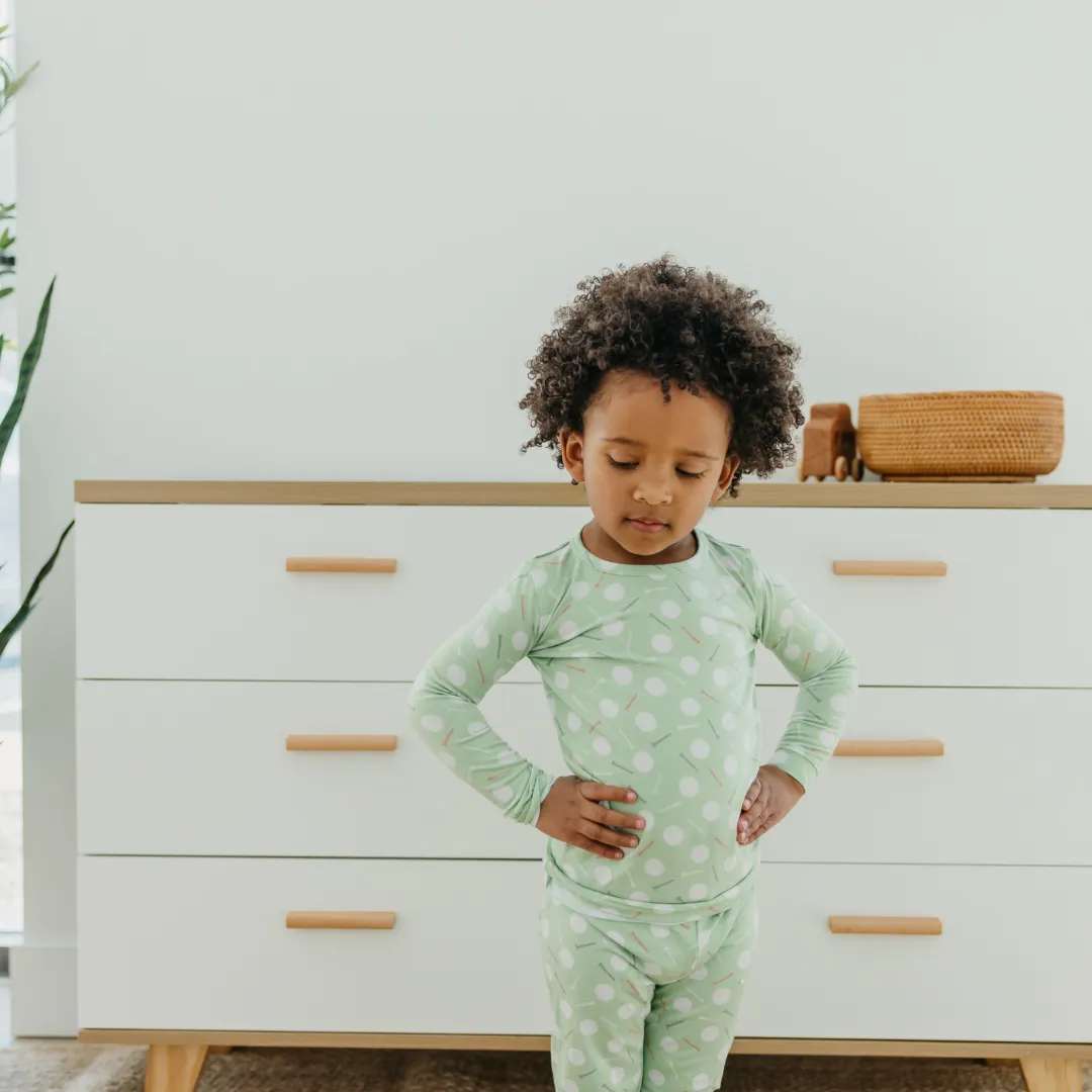 Copper Pearl Long Sleeve Pajamas / Bogey