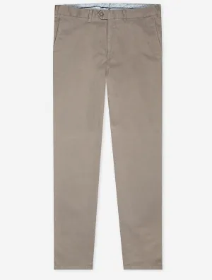 Cotton Chinos Jasper Taupe