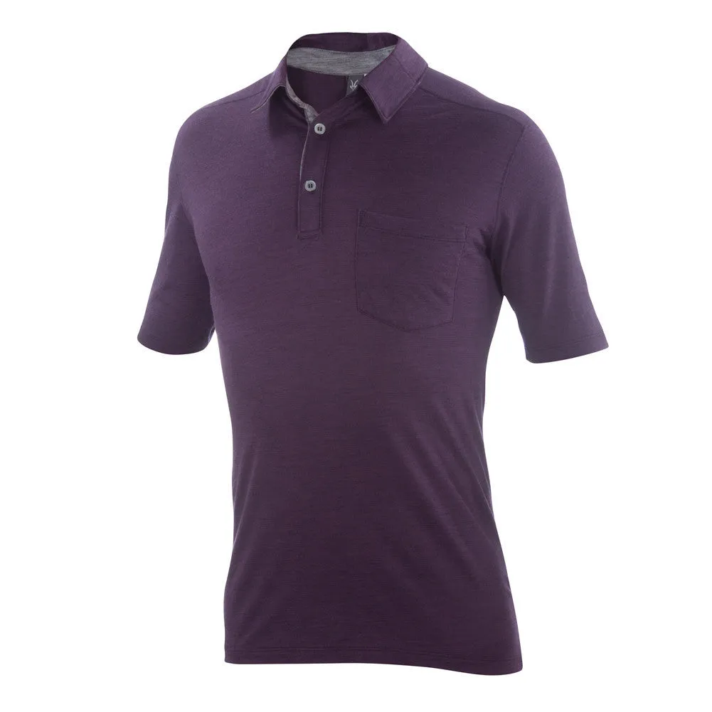 Crosstown Polo Shirt by Ibex