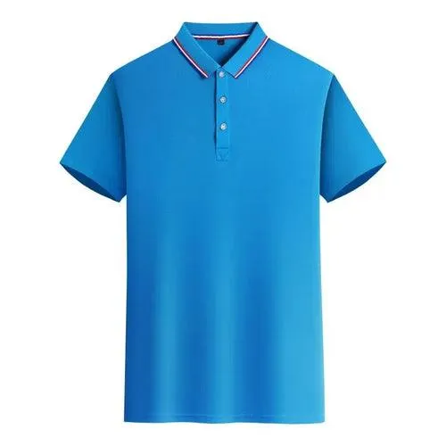 Customized LOGO Polo T-Shirt Men Summer