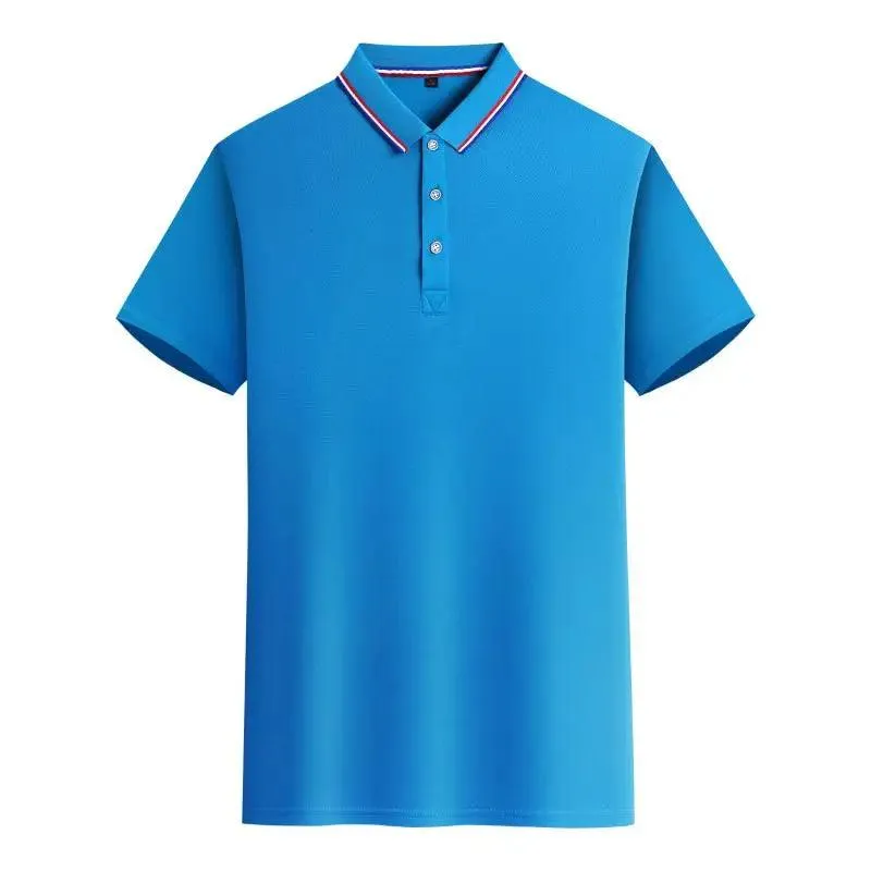 Customized LOGO Polo T-Shirt Men Summer