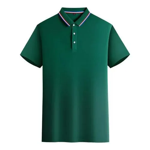 Customized LOGO Polo T-Shirt Men Summer