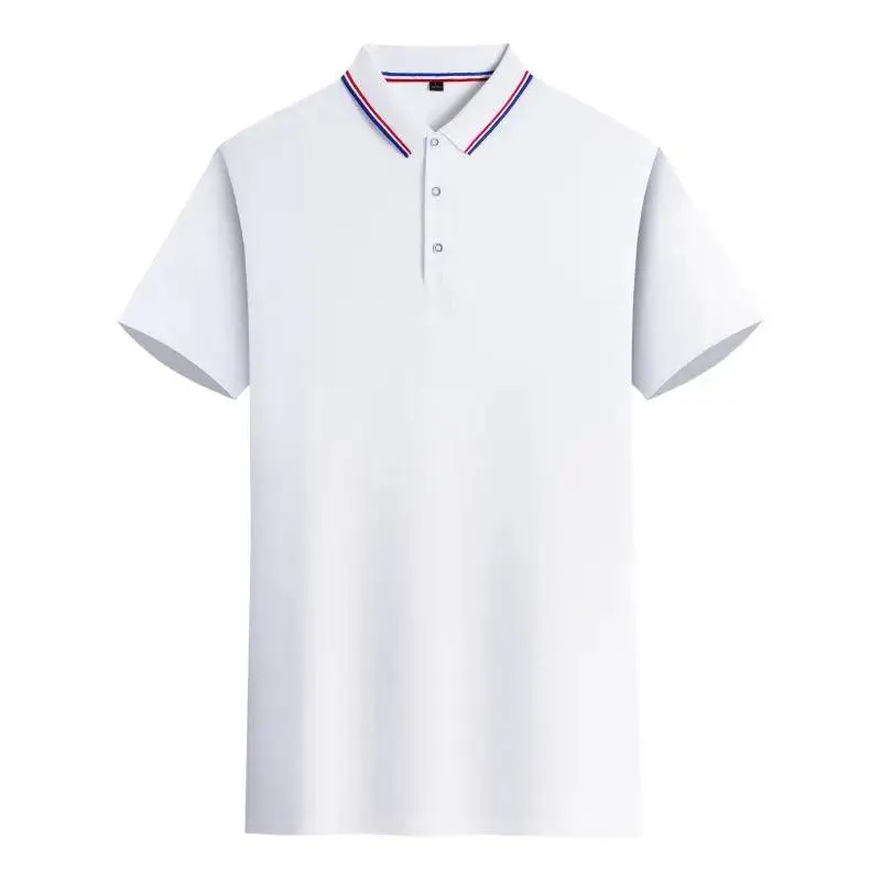 Customized LOGO Polo T-Shirt Men Summer