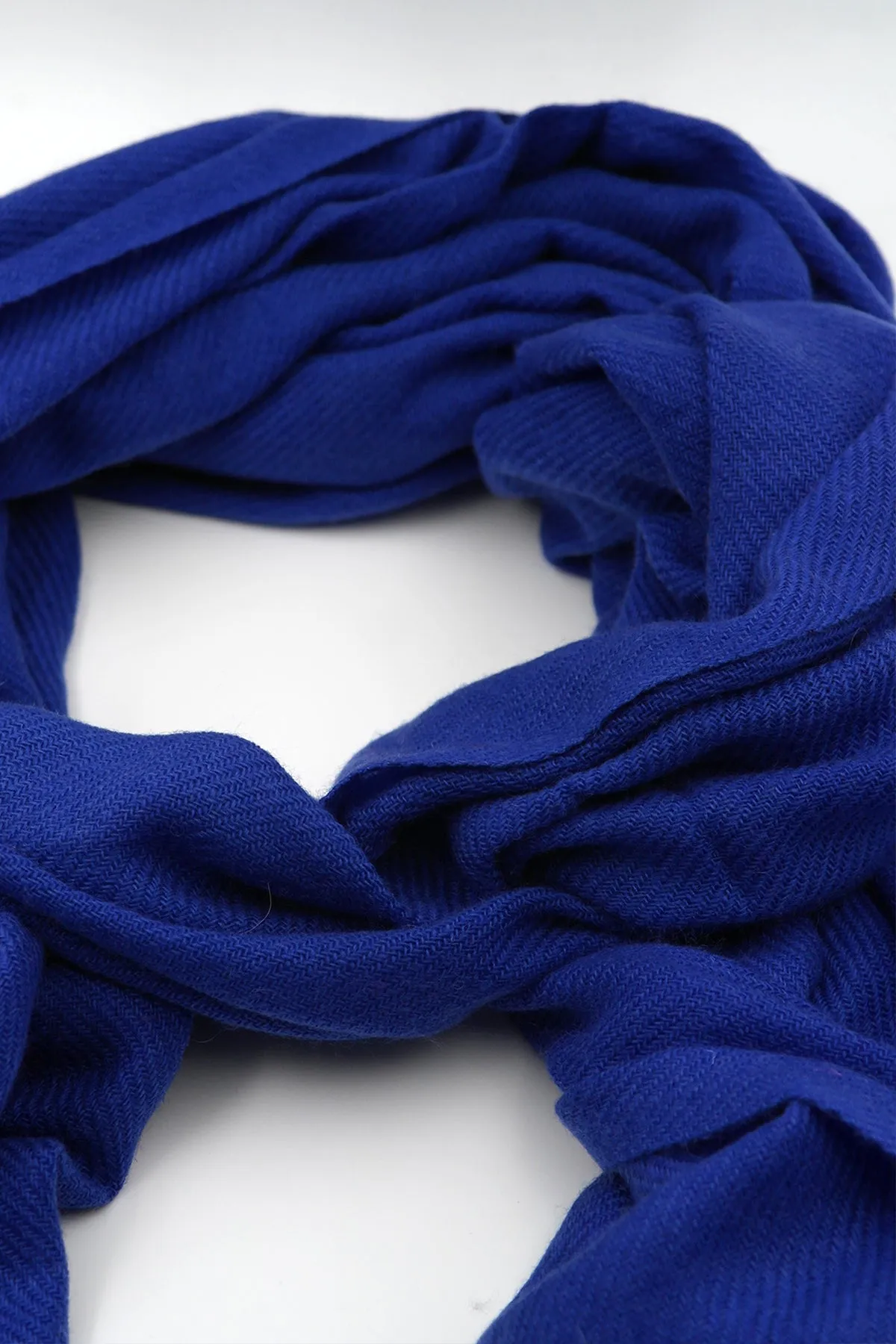 Dark Blue Pashmina Shawls for Women