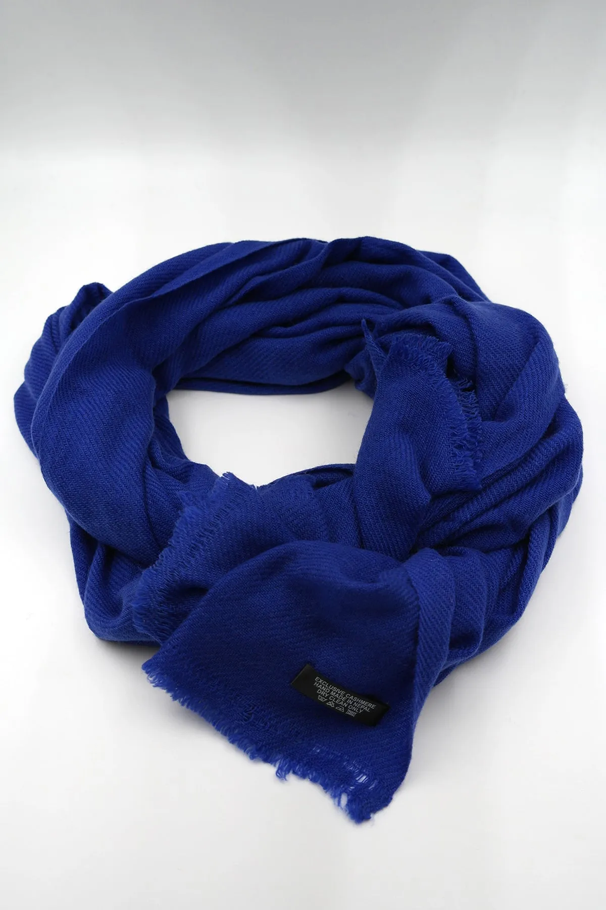 Dark Blue Pashmina Shawls for Women