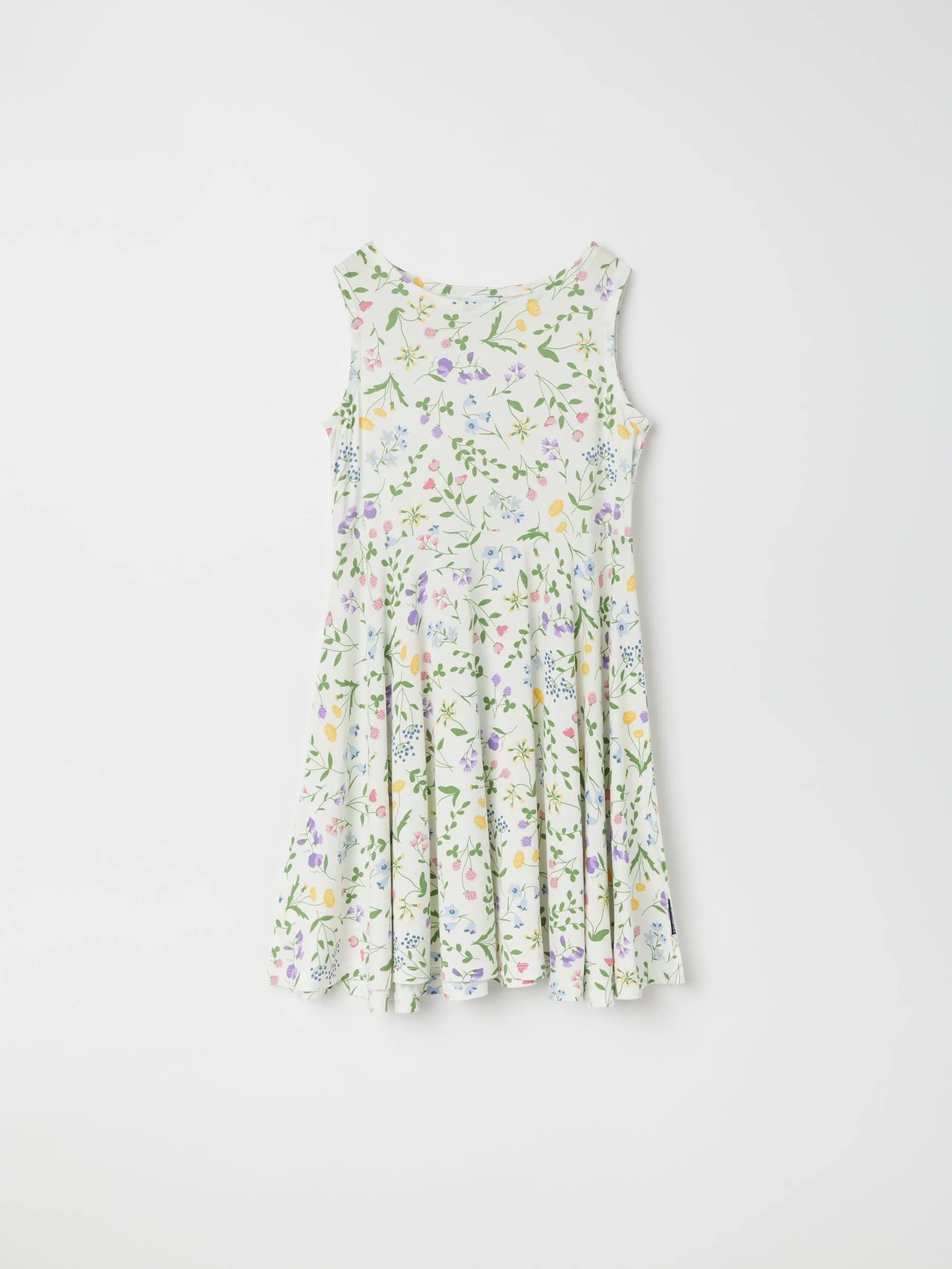 Ditsy Floral Print Kids Dress