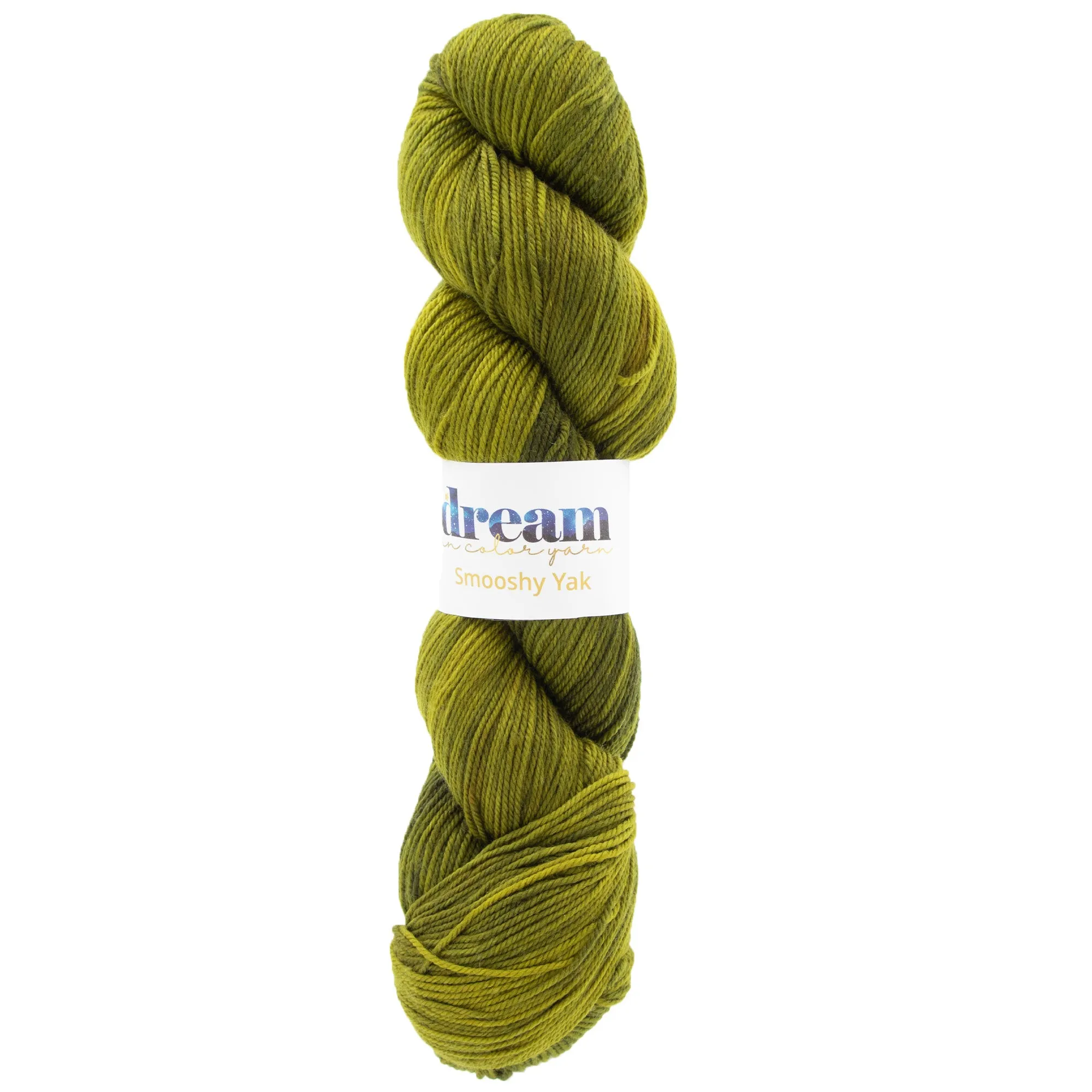 Dream in Color Smooshy Yak Yarn - Scorched Lime