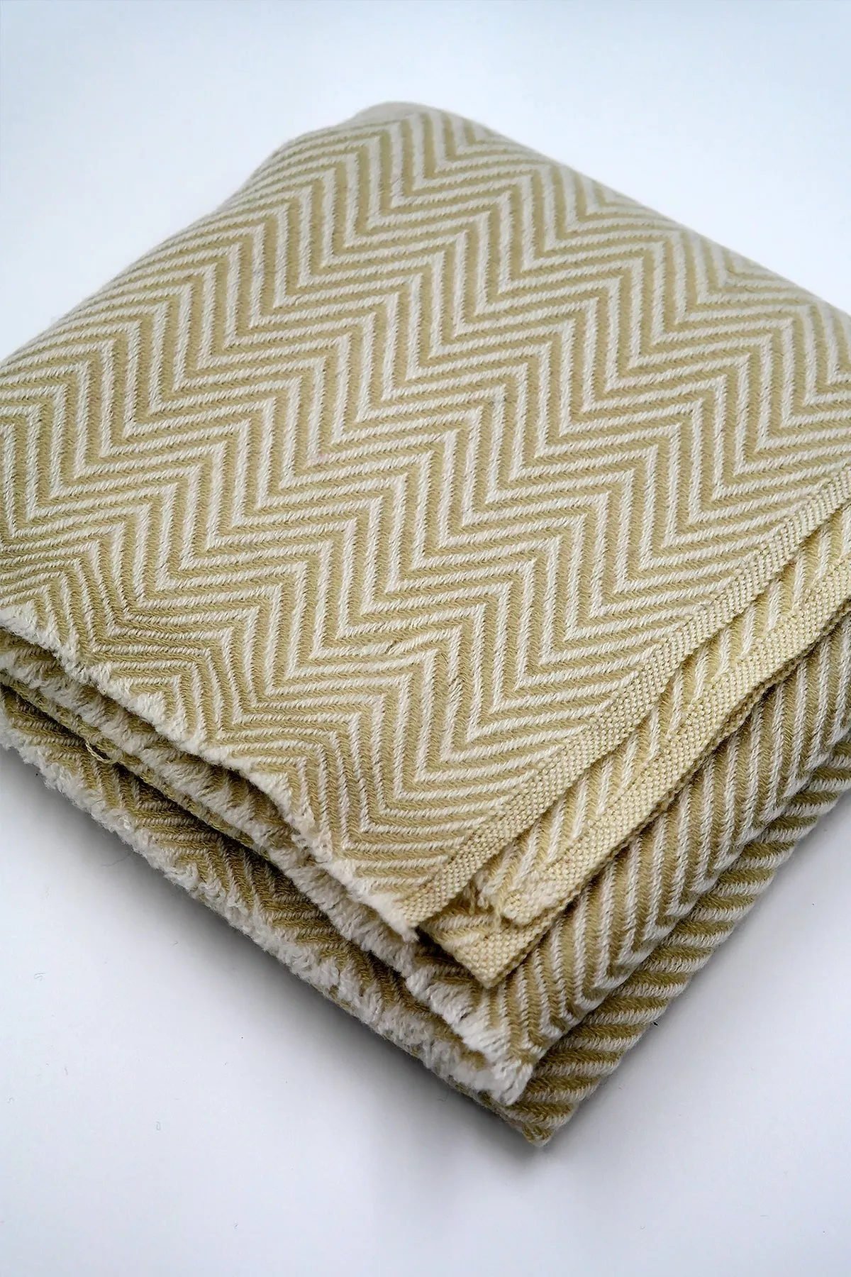 Elegant Herringbone Pattern Pashmina Shawl