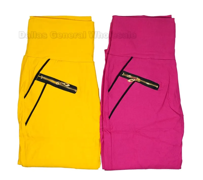 Girls High Wasit Capris Pants Wholesale