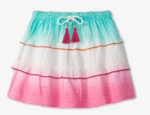 Hatley Summer Waves Layered Skirt