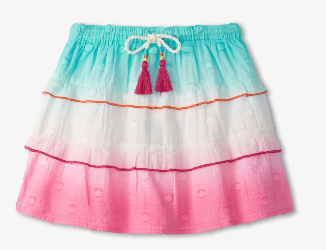 Hatley Summer Waves Layered Skirt