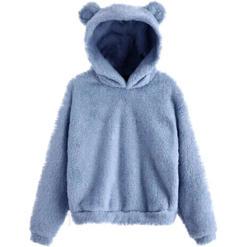 Ivyshape | Bear-Shaped Hoodie