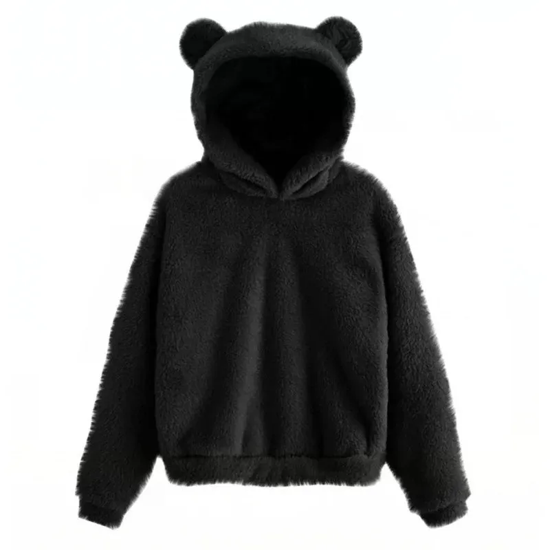 Ivyshape | Bear-Shaped Hoodie