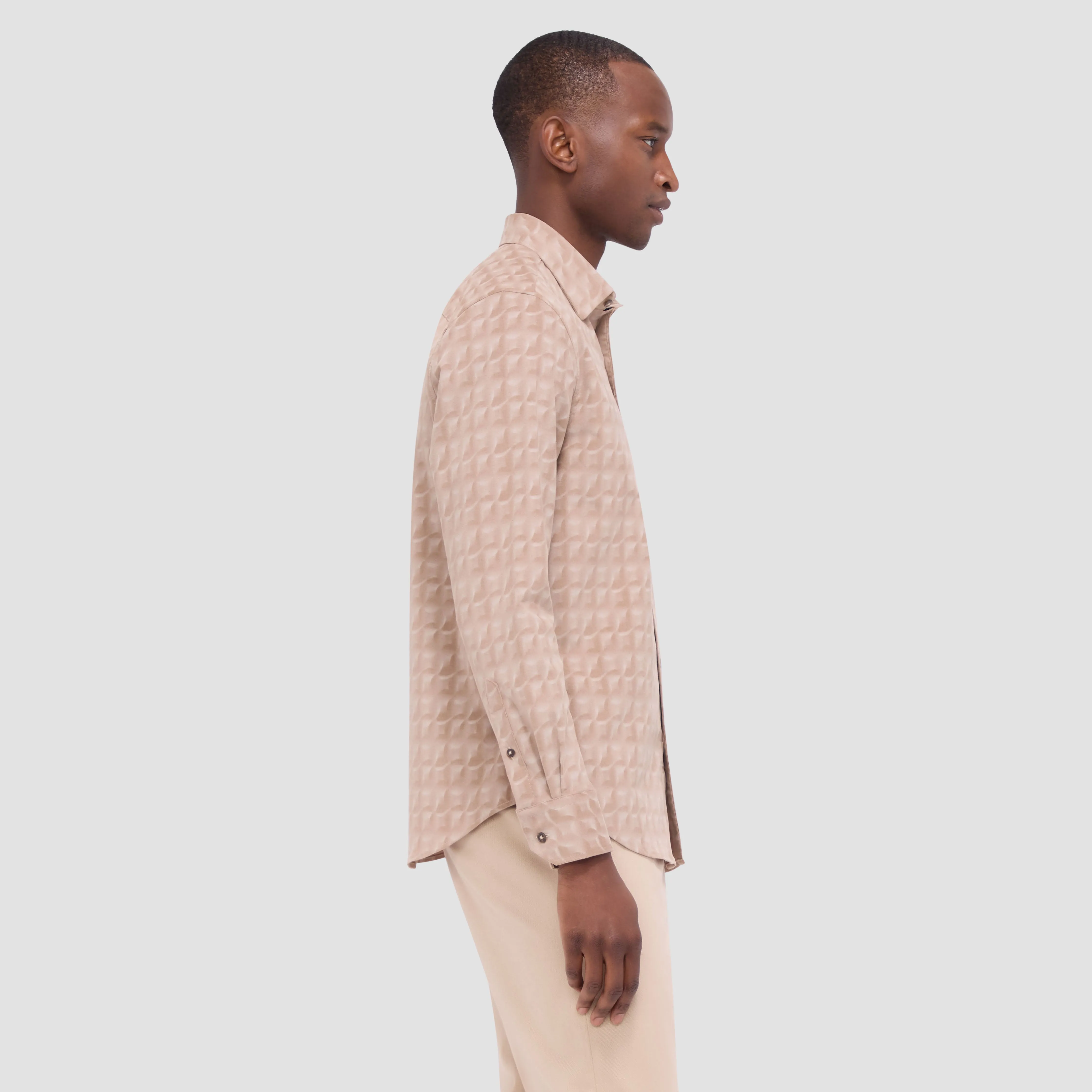 Karl Waffle Corduroy Shirt