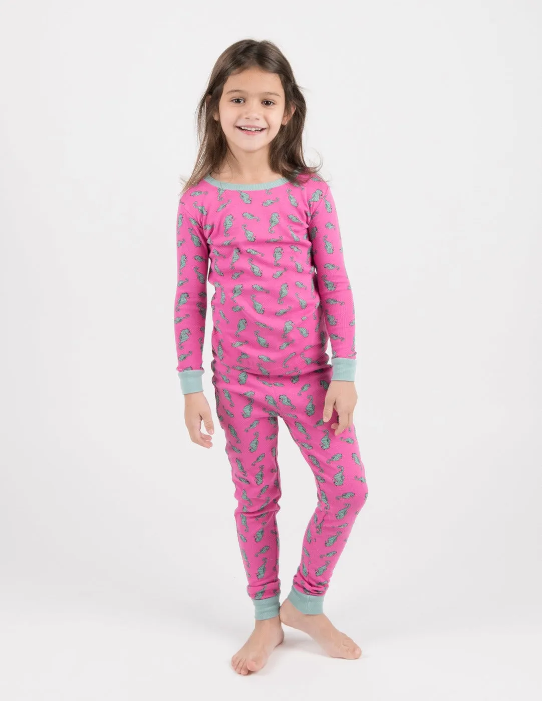 Kids Long Sleeve Cotton Pajamas