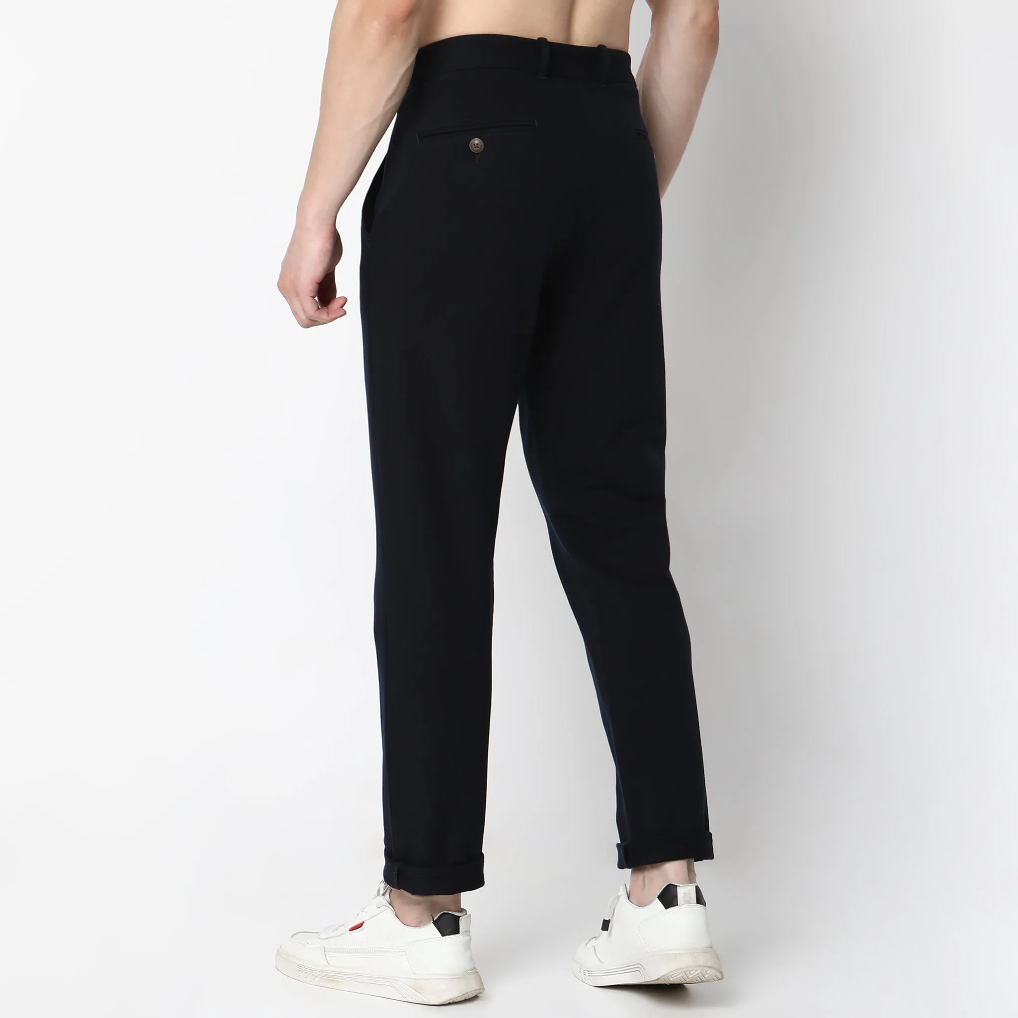 Knit Crop Chinos™  - Ulitimate Comfort - 4 Way Flexibility by E-Fast® Stretch