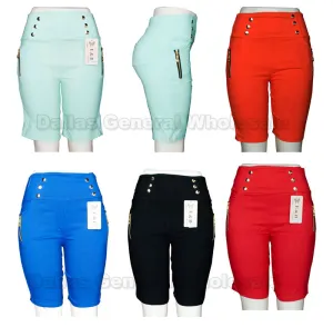 Ladies Fashion Bermuda Capris Wholesale