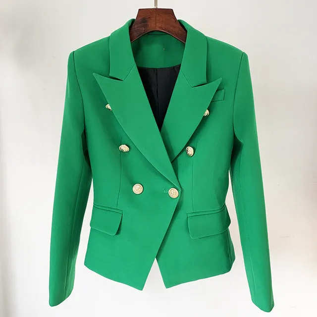 'Leosoxs' Green & Yellow Blazer