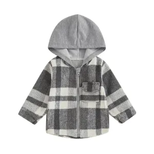 LIAM Plaid Hoody Jacket