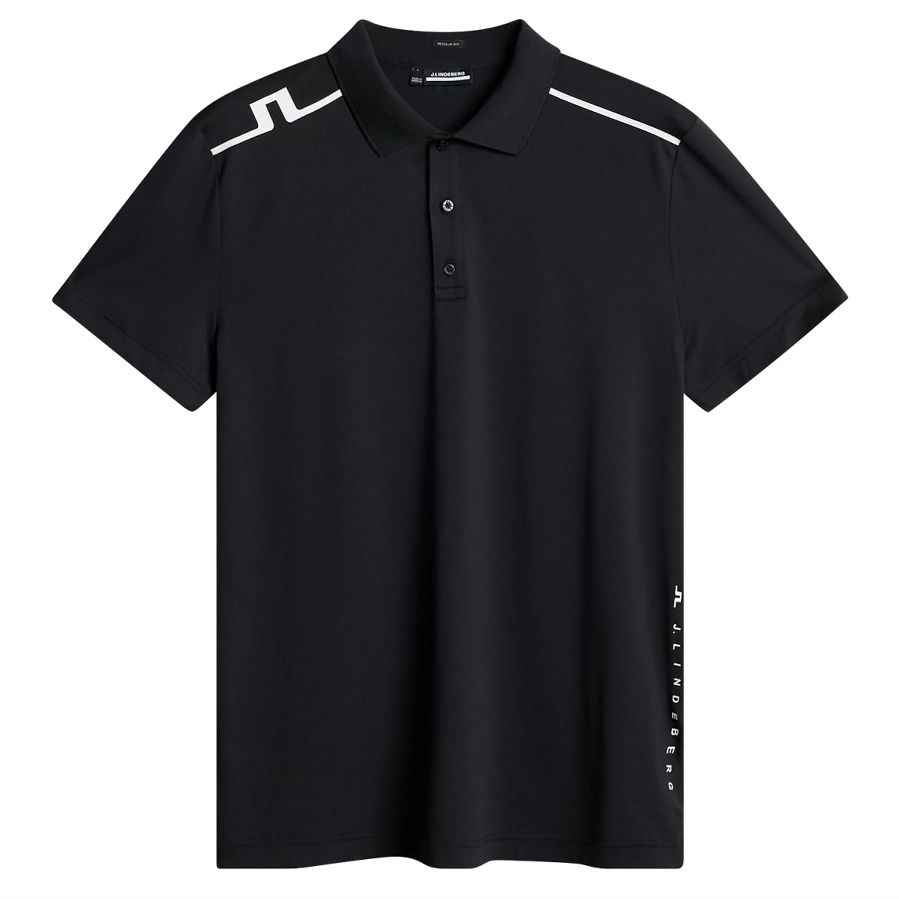 Lionel Regular Fit Polo Black - AW24